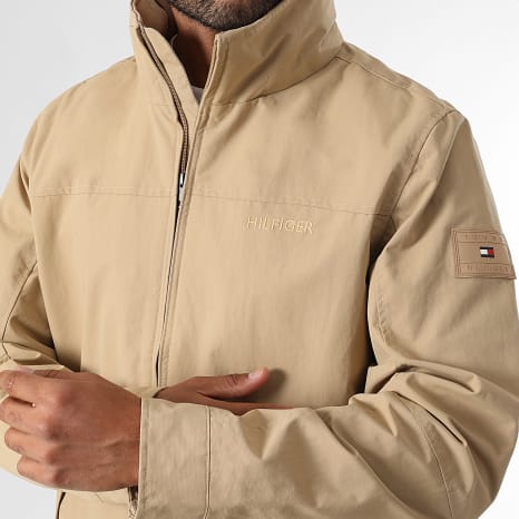 Tommy Hilfiger - Veste Capuche Zippée Im Regatta 7808 Beige