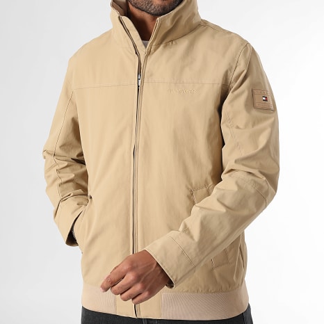 Tommy Hilfiger - Veste Capuche Zippée Im Regatta 7808 Beige