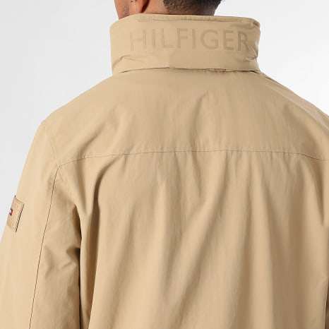 Tommy Hilfiger - Veste Capuche Zippée Im Regatta 7808 Beige