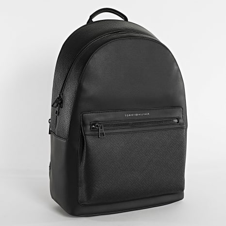 Tommy Hilfiger - Monograma Mochila 3834 Negro