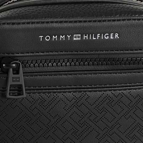 Tommy Hilfiger - Sacoche Monogram Mini Reporter 3836 Noir