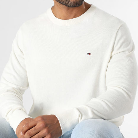 Tommy Hilfiger - Jersey Pima Cashmere 8046 Blanco