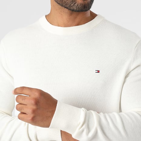 Tommy Hilfiger - Jersey Pima Cashmere 8046 Blanco