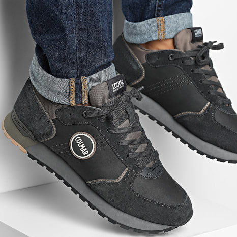 Colmar - Travis Boost Zapatillas Antracita Verde Militar