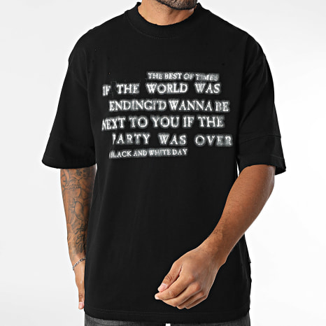 Classic Series - Tee Shirt Oversize 115 Noir