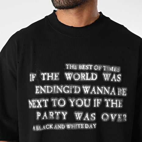 Classic Series - Tee Shirt Oversize 115 Noir