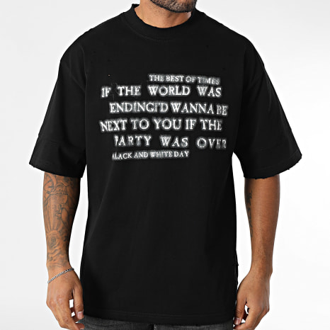 Classic Series - Tee Shirt Oversize 115 Noir