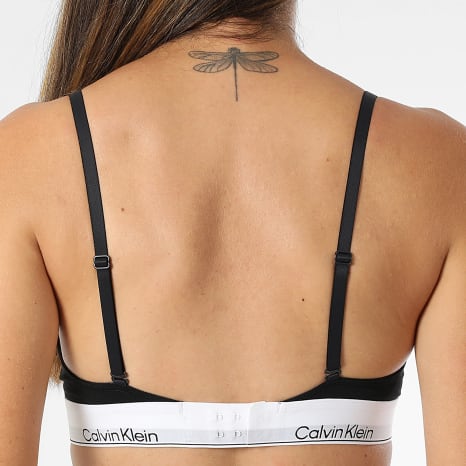 Calvin Klein - Sujetador de mujer QF8508 Negro