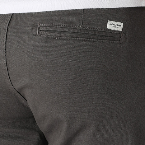 Jack And Jones - Juego de 2 pantalones chinos Kane Dave Black Grey Charcoal
