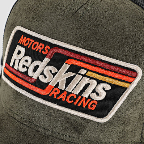 Redskins - Cappello trucker Ozark Verde Khaki Nero