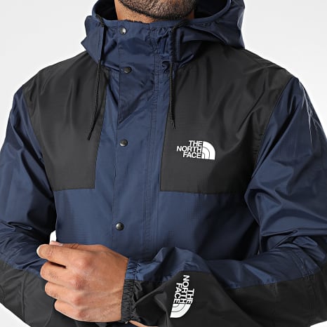 The North Face - Cazadora con capucha Mountain A5IG3 Azul marino Negro