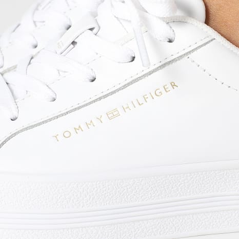 Tommy Hilfiger - Baskets Femme TH Platform Sneaker 9164 White