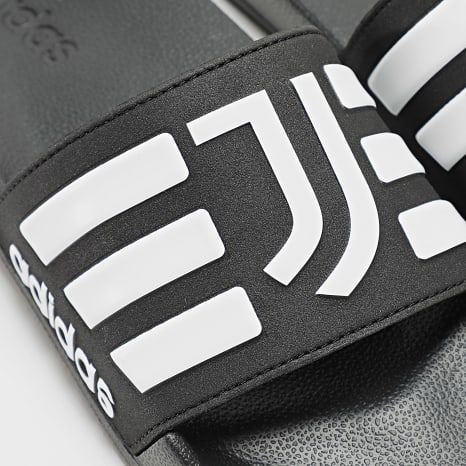 Adidas Sportswear - Claquettes Adilette Shower Juventus JS4862 Noir
