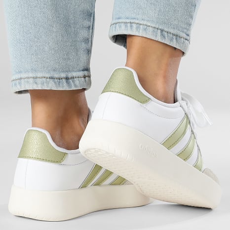 Adidas Sportswear - Baskets Femme Barreda Decode JR1191 Footwear White Gold Metallic Aluminium