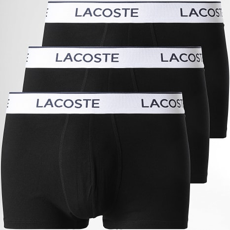 Lacoste - Lot 3 Boxers Classic Noir