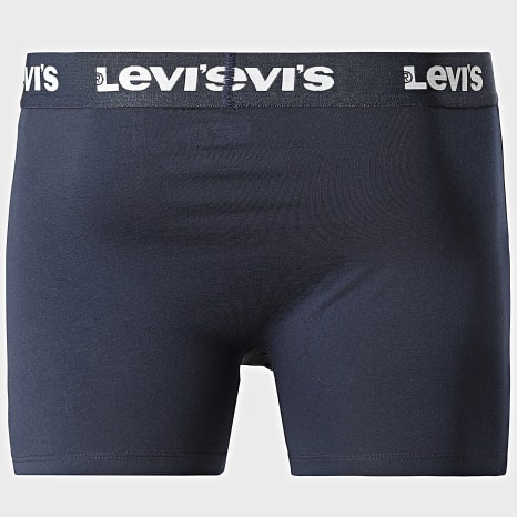 Levi's - Lot De 6 Boxers 701238595 Bleu Marine Bleu Gris