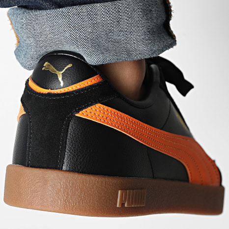 Puma - Baskets Club II Era 397447 Puma Black Orange Glow