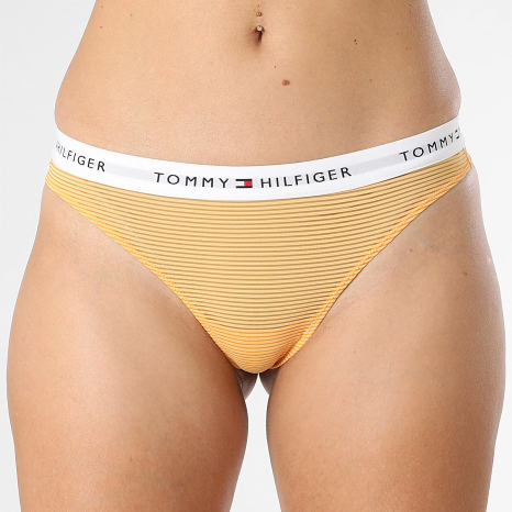 Tommy Hilfiger - Set van 3 G-strings voor dames 5532 Wit Roze Oranje
