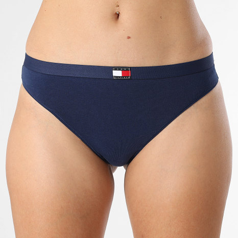 Tommy Hilfiger - Juego de 5 chanclas para mujer Blanco Azul Marino Naranja Rosa Claro