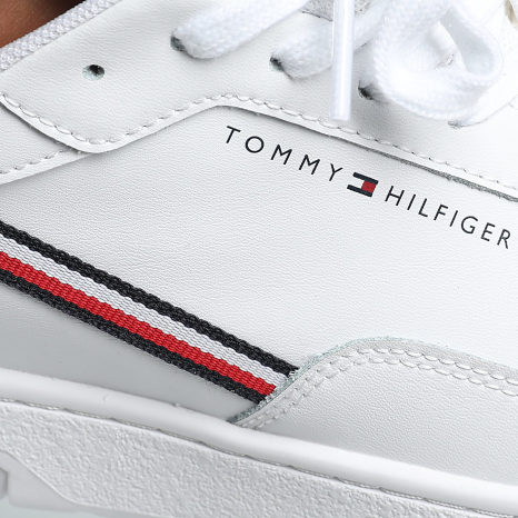 Tommy Hilfiger - Baskets Core Stripes 5631 White
