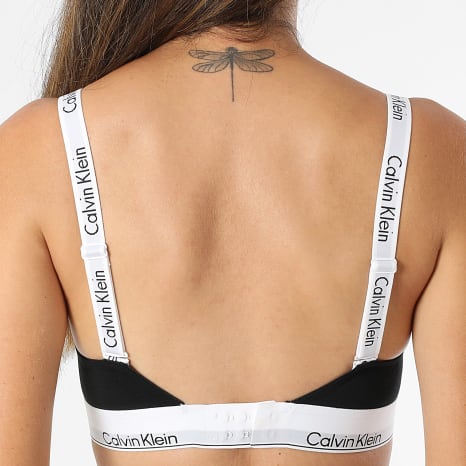 Calvin Klein - Sujetador de mujer QF8504 Negro
