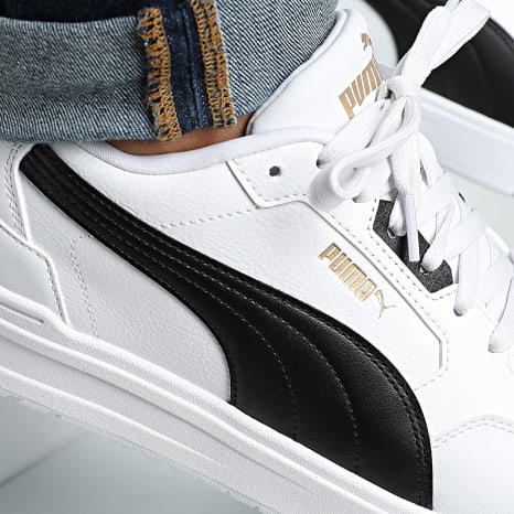 Puma - Baskets Shuffle Downtown 402596 Puma White Puma Black Gold