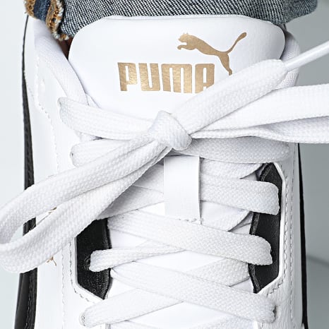 Puma - Baskets Shuffle Downtown 402596 Puma White Puma Black Gold
