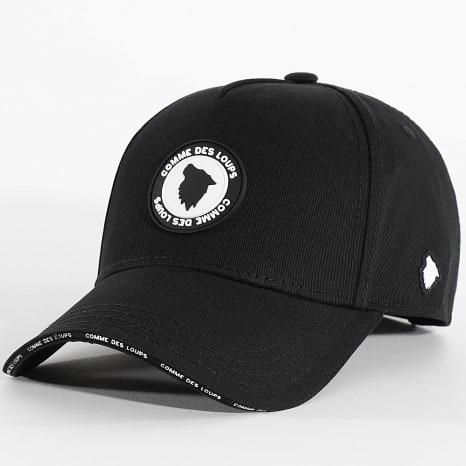 Comme Des Loups - Casquette Cla24 Noir Comme Des Loups - Casquette Cla24 Noir