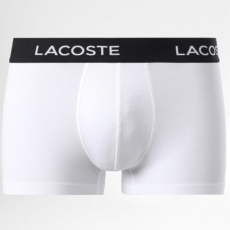 Lacoste - Lot De 7 Boxers Classic Noir Gris Blanc
