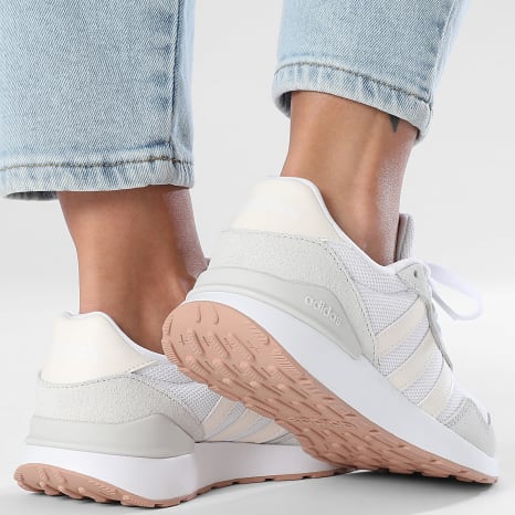 Adidas Performance - Run 60s 4.0 Zapatillas Mujer JR6627 Calzado Blanco Core Blanco Gris Uno
