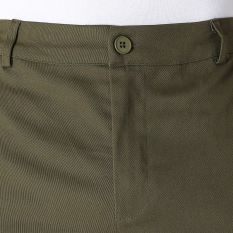 Essentials Project - 2271 Pantalón chino verde caqui