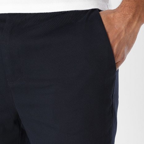 LBO - Lote de 2 2279 Pantalones chinos beige azul marino