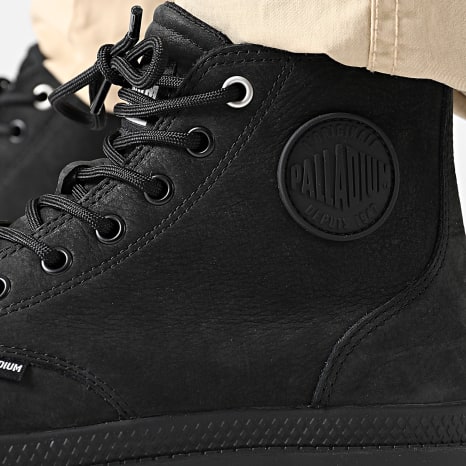 Palladium - Botas Pampa Hi Nubuck 79495 Negro Palladium - Botas Pampa Hi Nubuck 79495 Negro