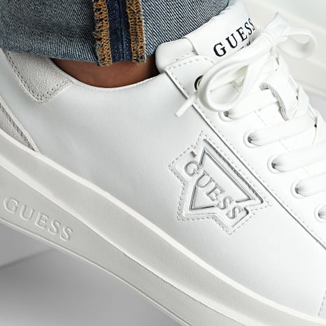 Guess - Baskets FMFBANLEL12 White