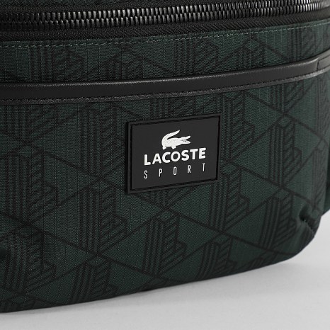 Lacoste - Sac Banane The Blend Vert Foncé
