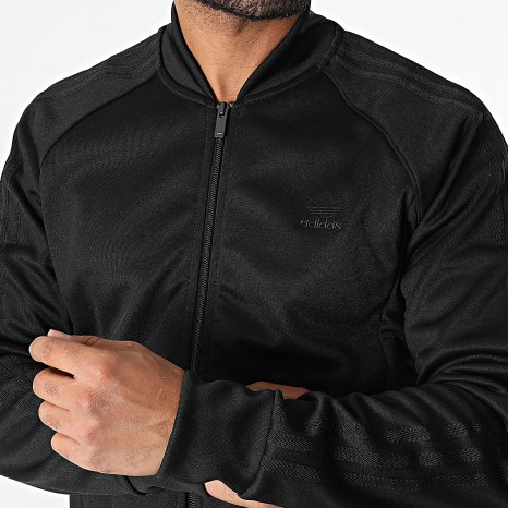 Adidas Originals - Ensemble De Survetement A Bandes JY1290 JY1285 Noir