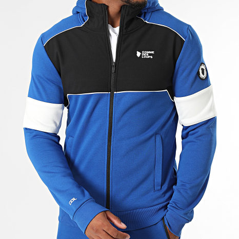 Comme Des Loups - Baltimore Black Royal Blue Track Suit