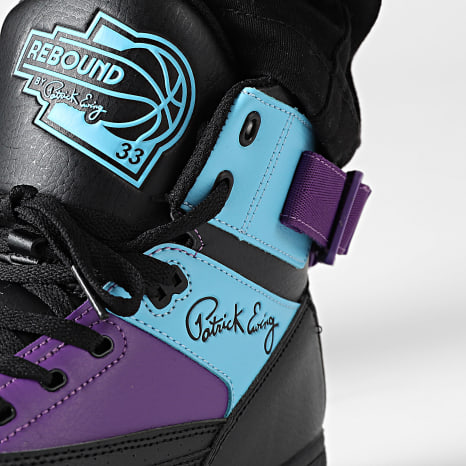Ewing Athletics - Sneaker Montantes 33 Orion Strap 1RBE003 Nero Turchese Viola