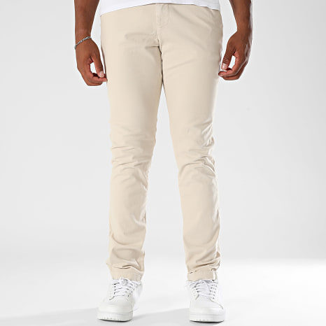 MTX - 233 Pantalones Chinos Slim Beige Claro