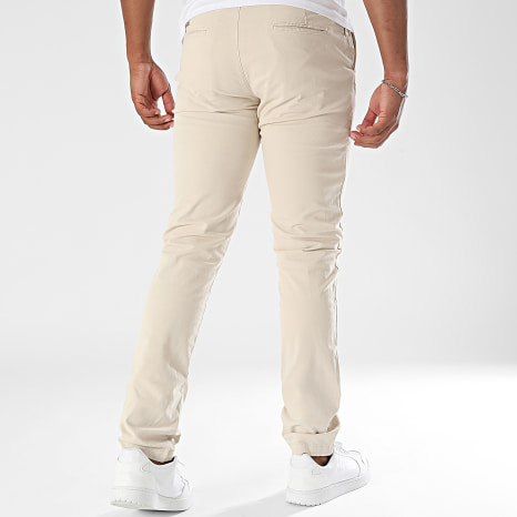 MTX - 233 Pantalones Chinos Slim Beige Claro