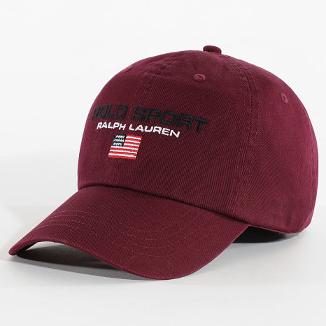 Polo Sport Ralph Lauren - Gorra Sport Logo Burdeos
