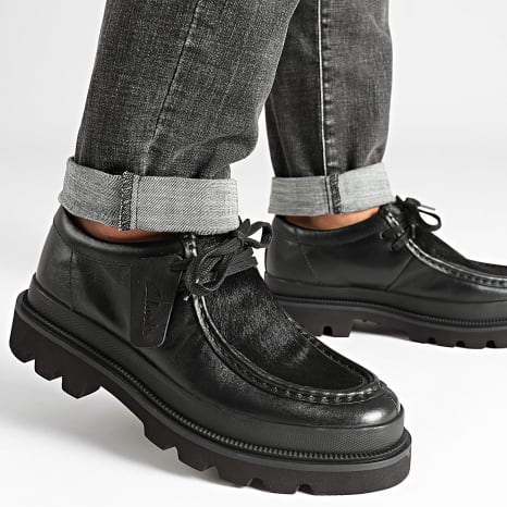 Clarks - Badell Seam Black shoes - Ryses