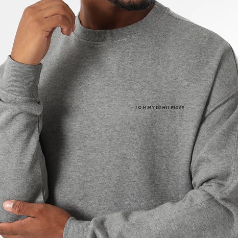 Tommy Hilfiger - Sudadera con cuello redondo 3625 Gris jaspeado