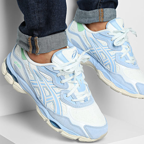 Asics - Sneakers Gel NYC 1203A826 Airy Blue Stone Wash - Ryses