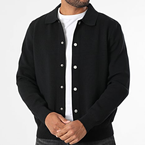 Frilivin - Cárdigan abotonado 172 Negro