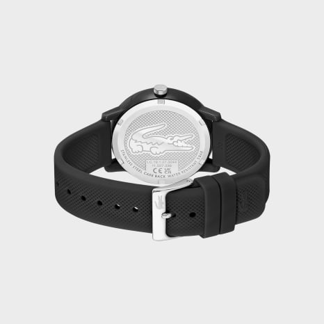 Lacoste - Montre Lacoste 12.12 Logo Crocodile Noir
