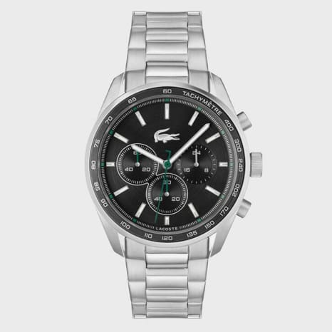 Lacoste - Montre Boston Argenté Noir