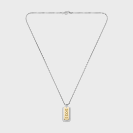 BOSS - Colar Devan 1580576 Prata/dourado