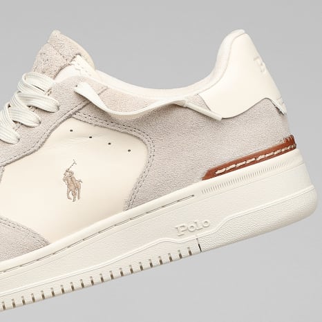 Polo Ralph Lauren - Baskets Masters Court Milkshake
