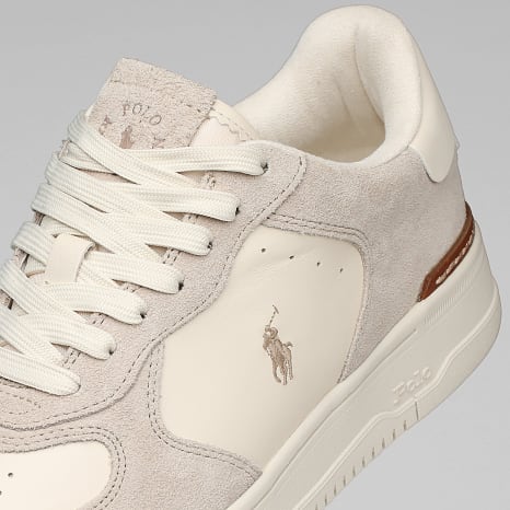 Polo Ralph Lauren - Baskets Masters Court Milkshake